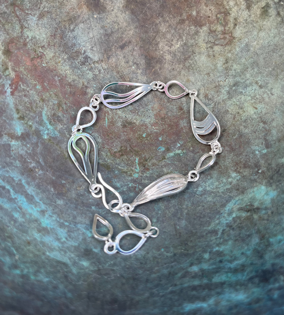Forest Silver Bracelet