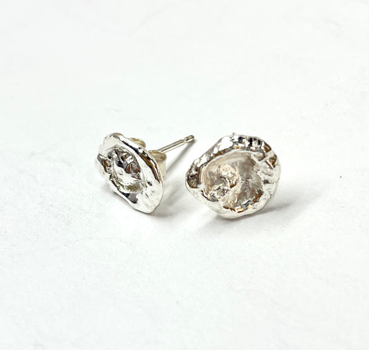 Small Water Drop Studs