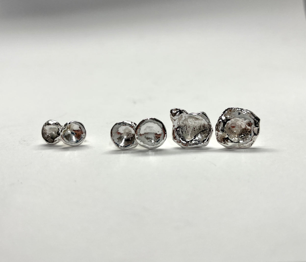 Small Water Drop Studs