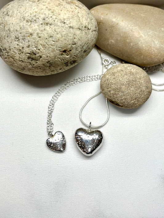 Chunky Texture Heart