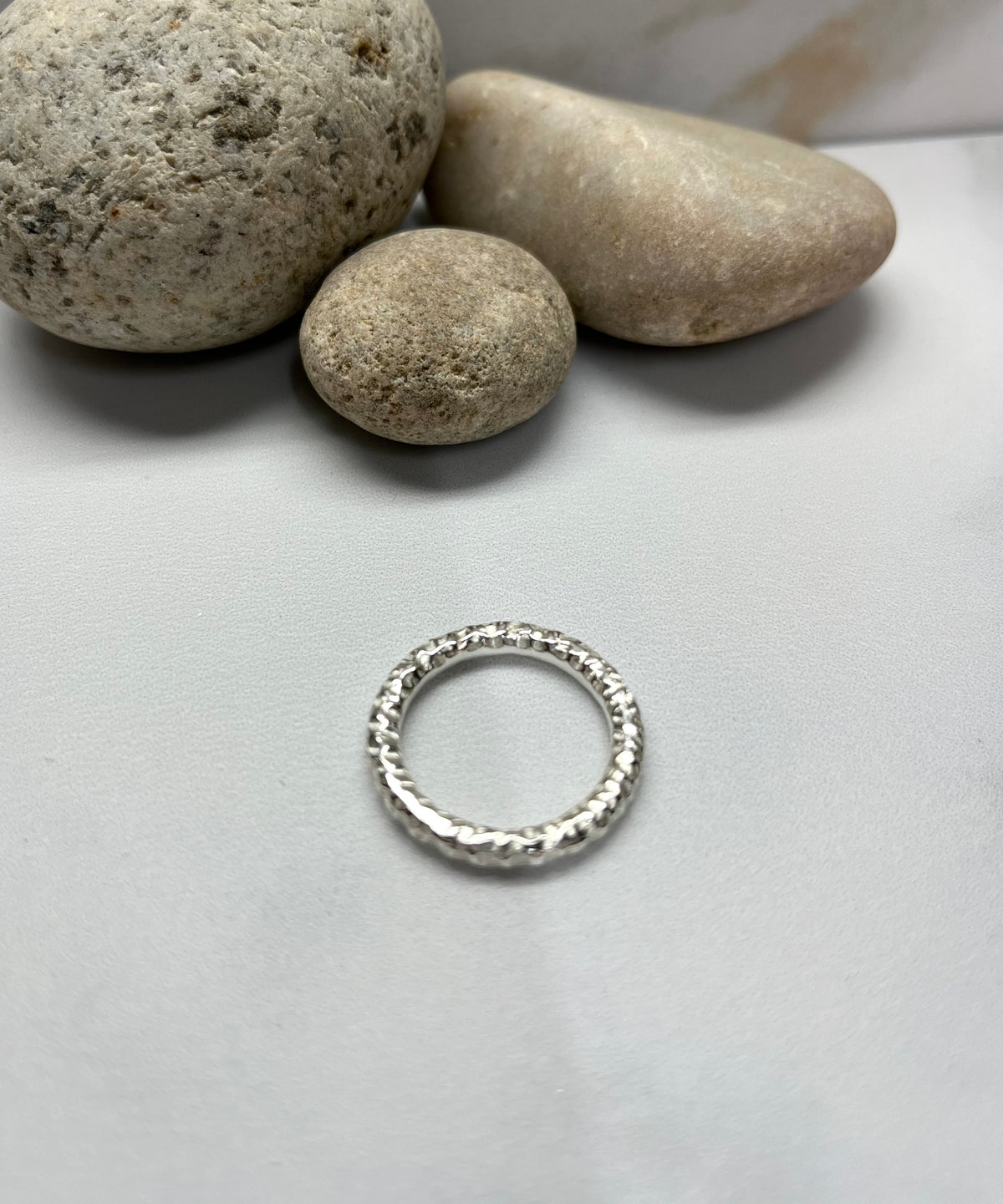 Texture chunky Halo Ring