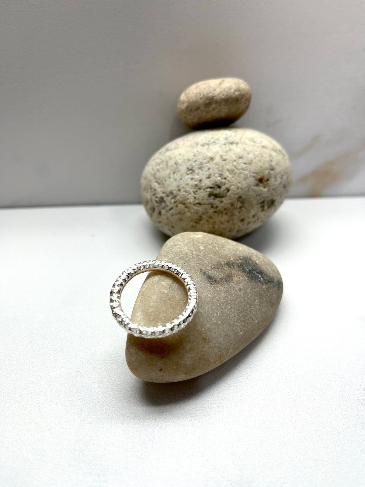 Texture chunky Halo Ring